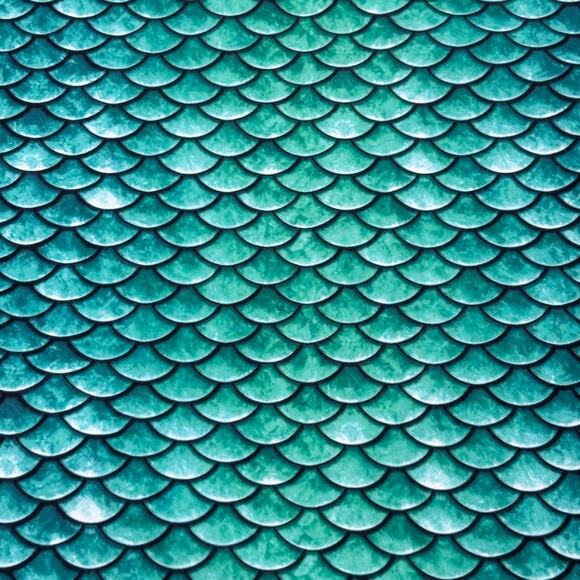 NWT Sun Tails Mermaid Tail Size 7-11 Siren Green - Green Monofin - Picture 6 of 9